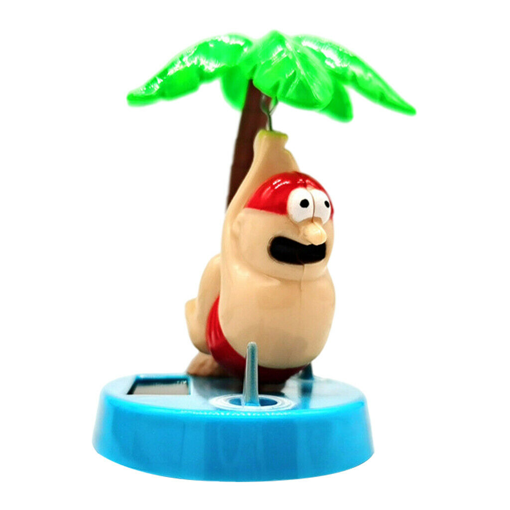Solar Powered Animal Swinging Animated Shark Window Car Dashboard Desk Gifts