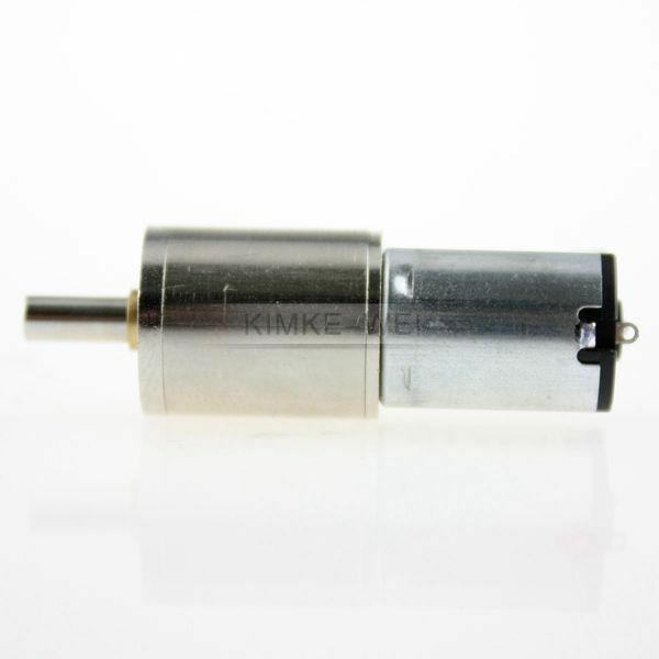 12mm 6V 60RPM Torque Gear Box Motor New