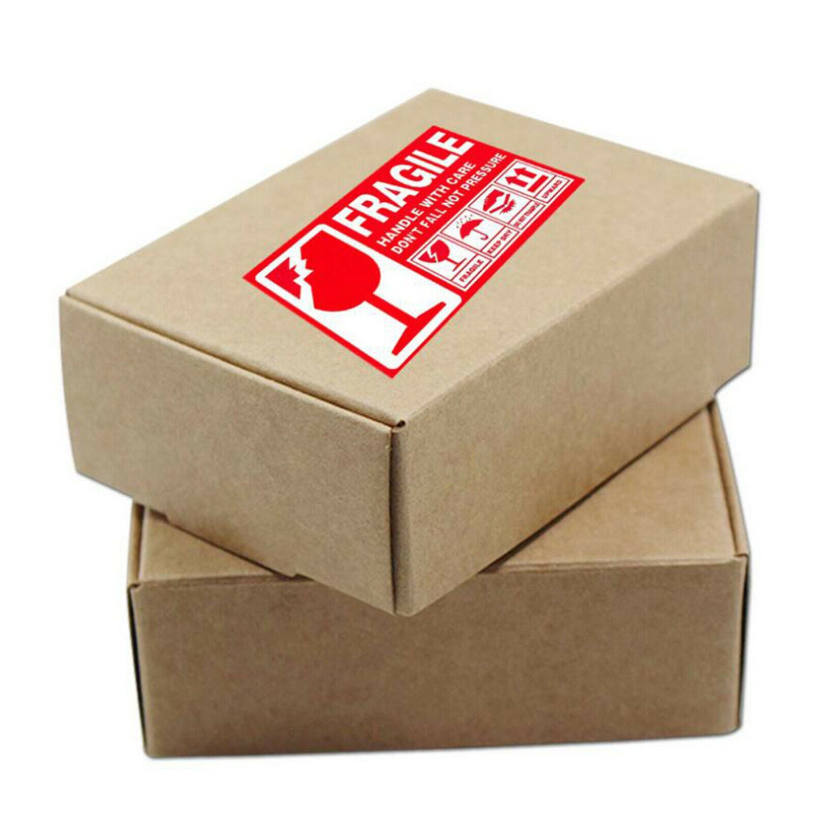 1 Roll 300 Labels Red Fragile Stickers Packing Decoration Labels Handy