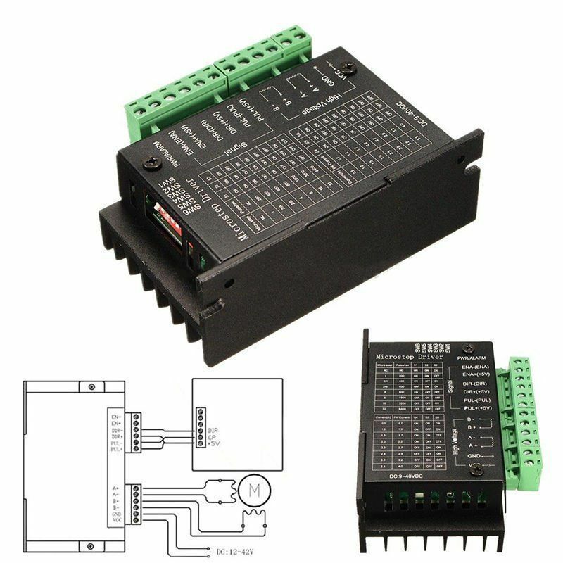 Upgraded 4A TB6600 Single Axis Stepper MotorDriver Controller For 57BYG250H S149