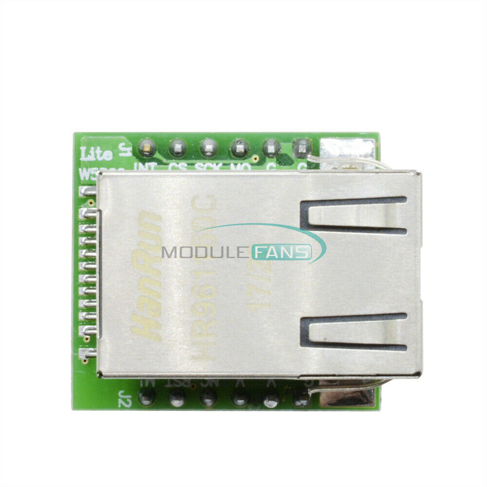 2PCS ENC28J60 W5500 Chip USR-ES1 SPI to LAN/ Ethernet Converter TCP/IP Module