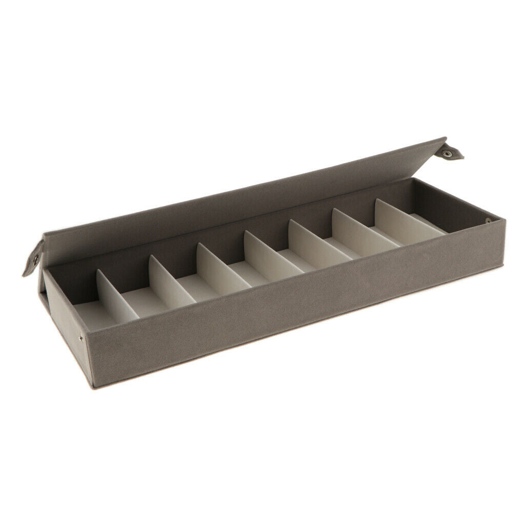2x Eyeglasses Glasses Display Case Sunglasses Organizer Stand Box Tray