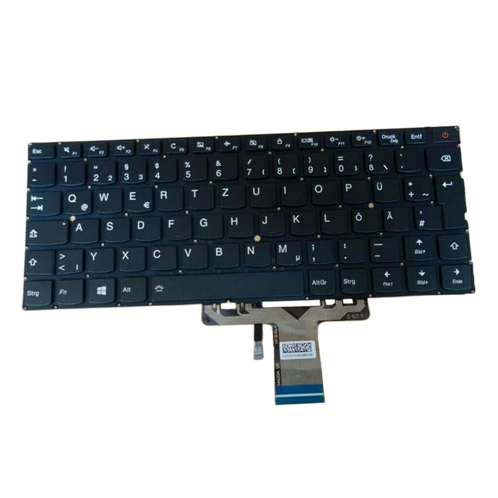 German Keyboard for Lenovo Ideapad Air 13 Pro 710S-13IKB Laptop Backlit
