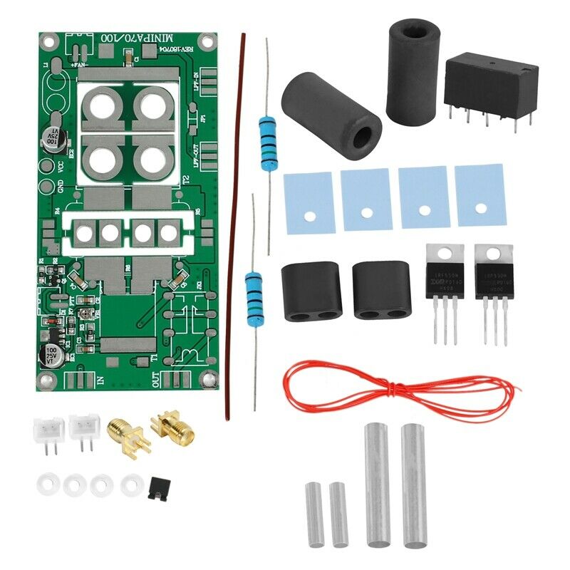 DIY kits 70W SSB linear HF Power Amplifier For YAESU FT-817 KX3 C4-003 B8W2