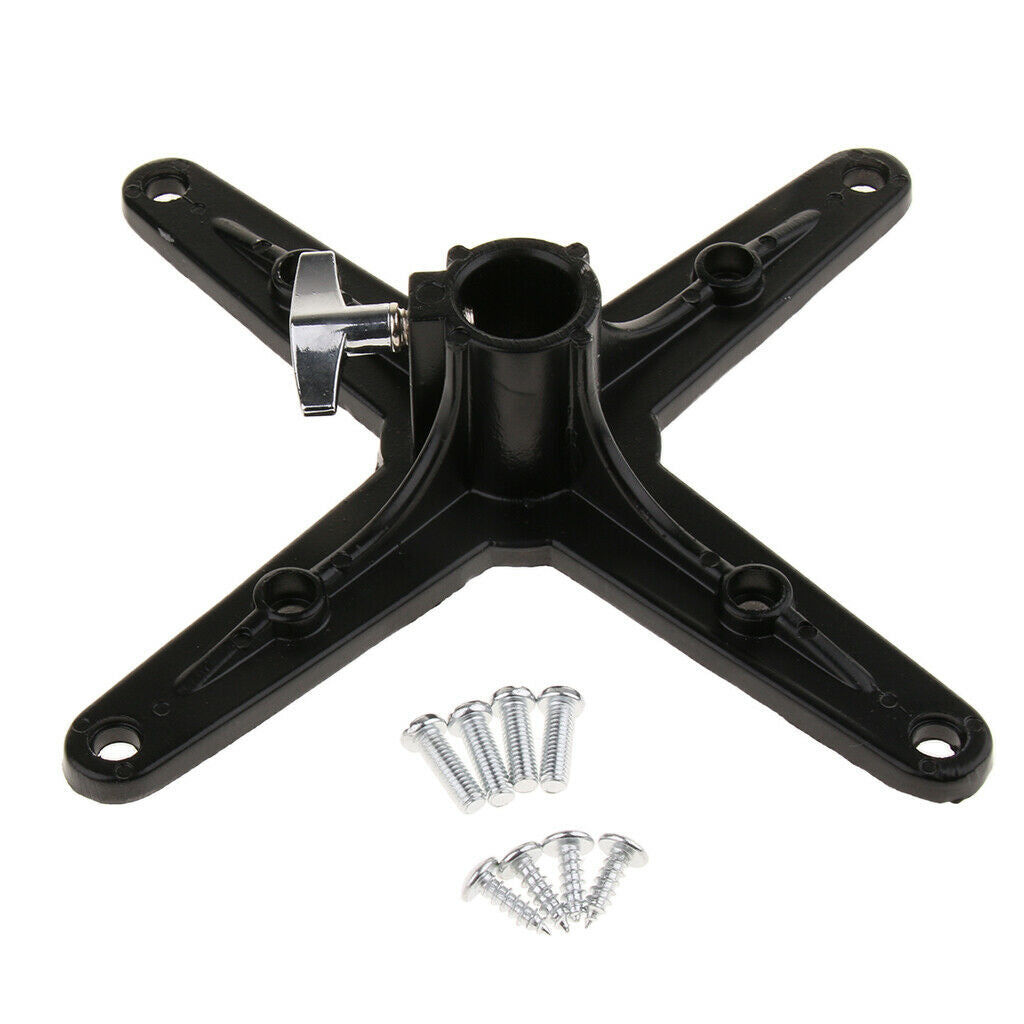 Metal Drum Stool Tripod Base Anti-slip Feet for Kids Adults