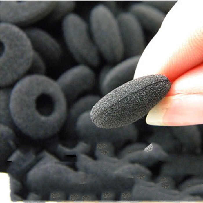 12 Pairs Headphones Earphone Headset Soft Sponge Foam Cover Ear Pads Caps BDAU