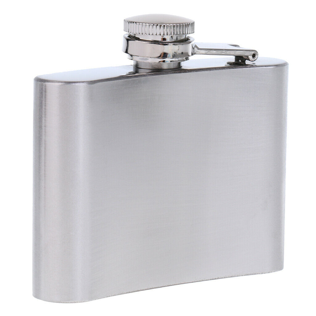 110ml Safe Hip Flask Flagon Drinkware Wine Whisky Pot for Fishing Hiking