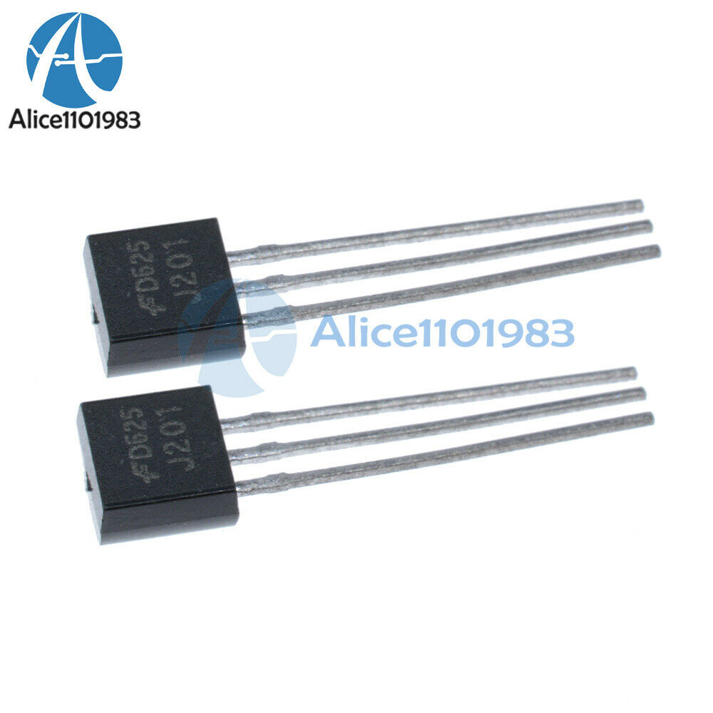 2PCS J201 JFET N-Channel Transistor 50mA 40V TO-92 J201