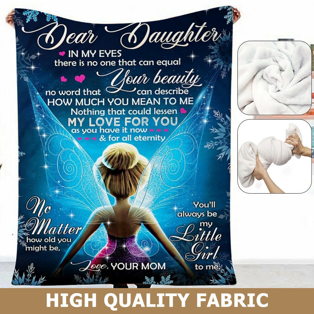 Double-sided Tapestry Blanket Anti-Pilling Tablecloth A Letter From Mother @