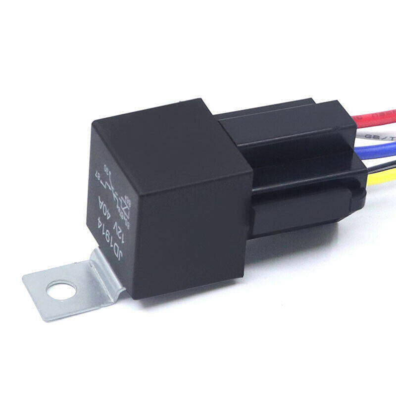 5 Pin 40A Waterproof Car Relay Long Life Automotive DC Relays Air Light  WF