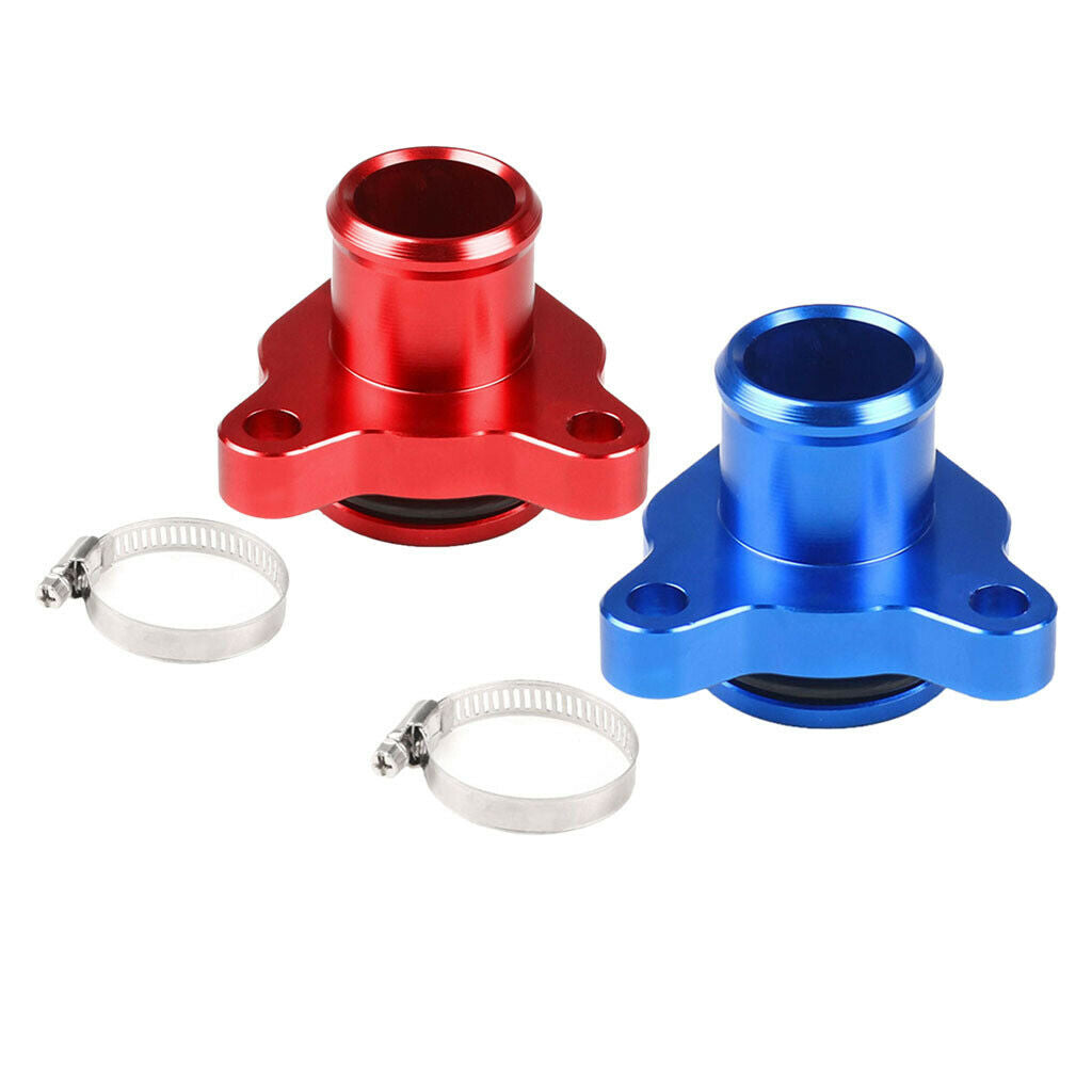 2pcs Red & Blue Water Hose Fitting for BMW 335i 525xi 528i 530i 530xi 535i
