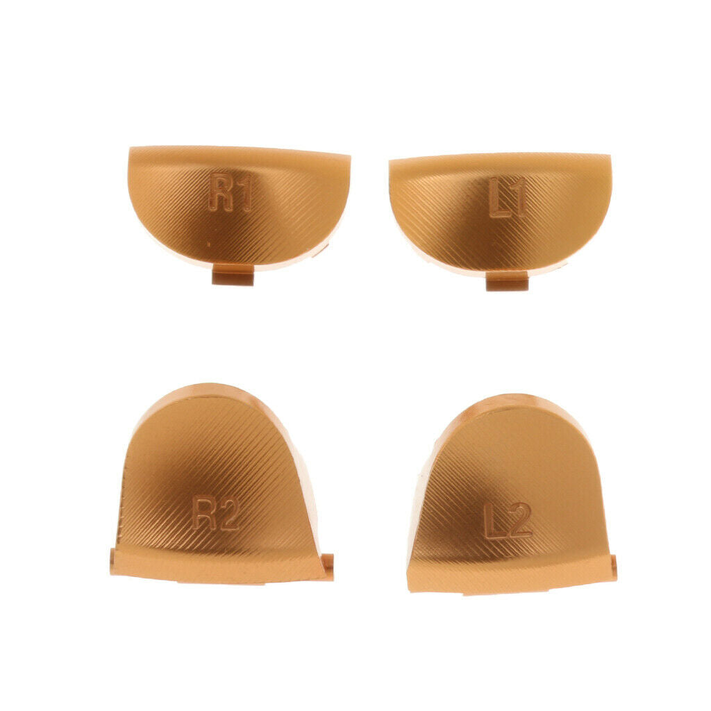 Custom Metal L1 R1 L2 R2 Mod Buttons For  Replacement