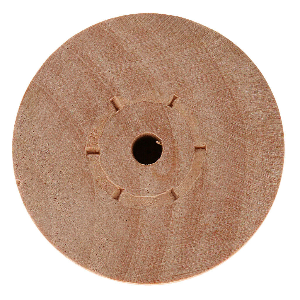 Unpainted 5cm Handmade Polished Rubber-stamp Handle DIY Wood Craft
