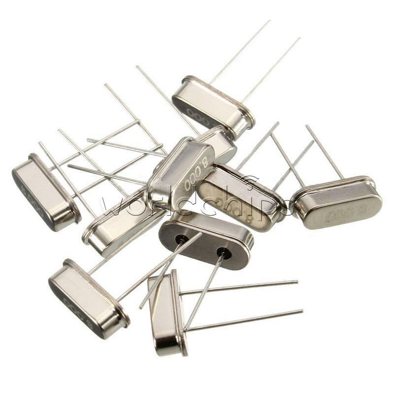 20PCS 8.000MHZ 8 MHZ 8M HZ Crystal Oscillator HC-49S
