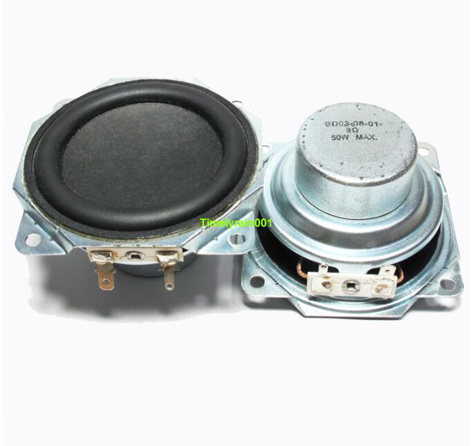 2pcs 3"inch 4Ω 20W~50W Subwoofer Speaker Neodymium Loudspeaker For harman/kardon