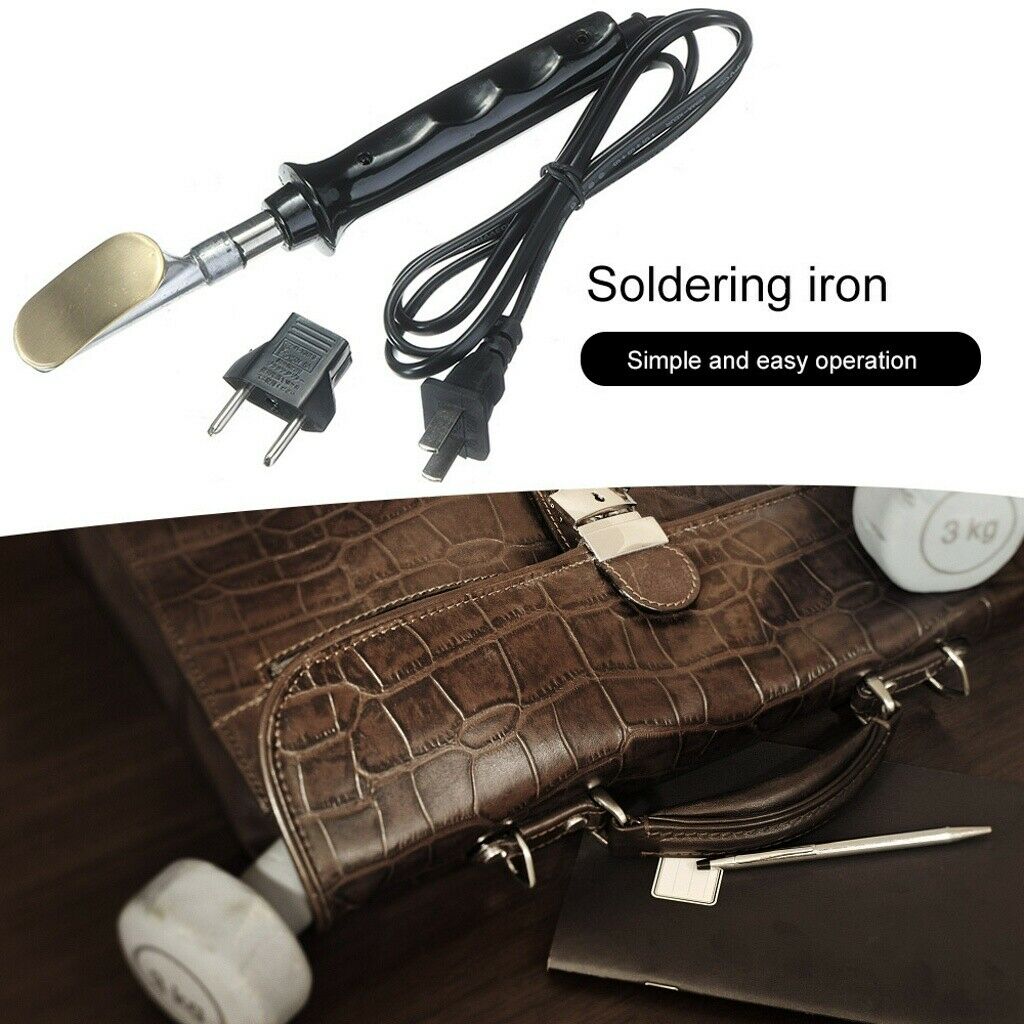 Smoothing Iron for Car Bumper Repair Electric Soldering Iron Flat Tip Welding LI