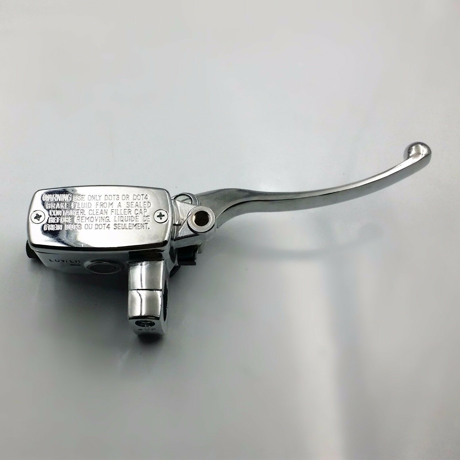 1" 25mm Handlebar Right Brake Reservoir Master Cylinder Motorbike Cruiser CB VT