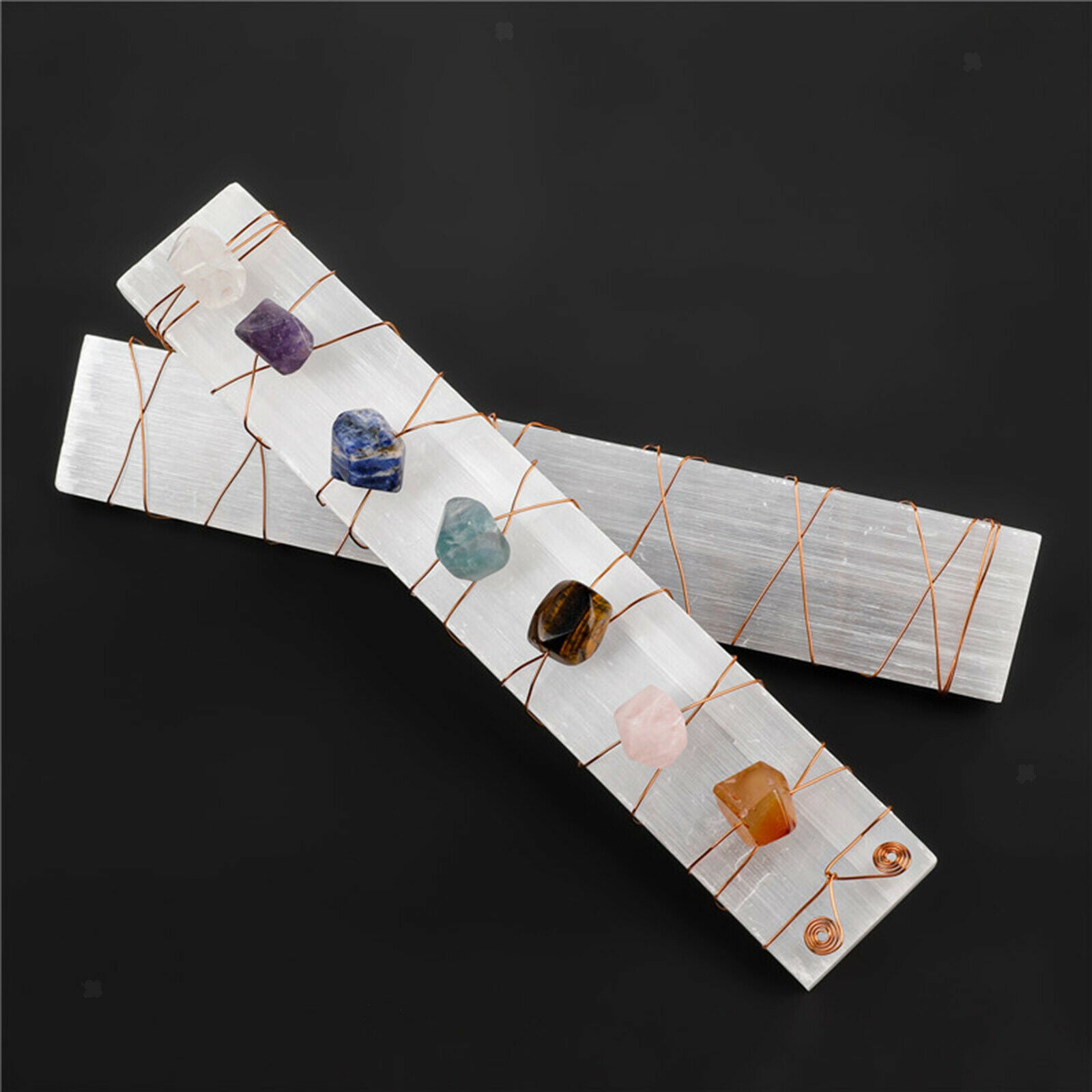 Crystals Stones Decor Relaxation Gems Yoga Meditation Collection Crafts