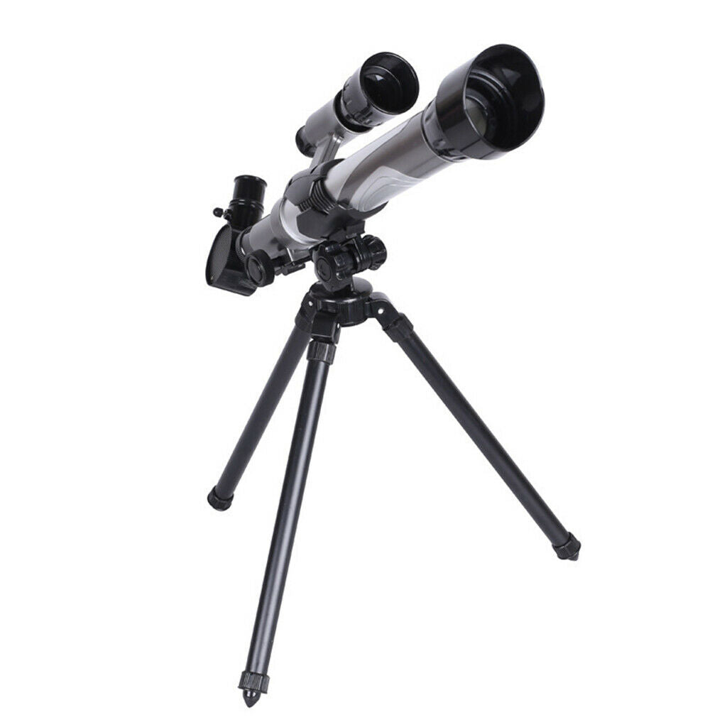 Children Astronomy Reflector Telescope w/ Tripod Compact Gift for Kids