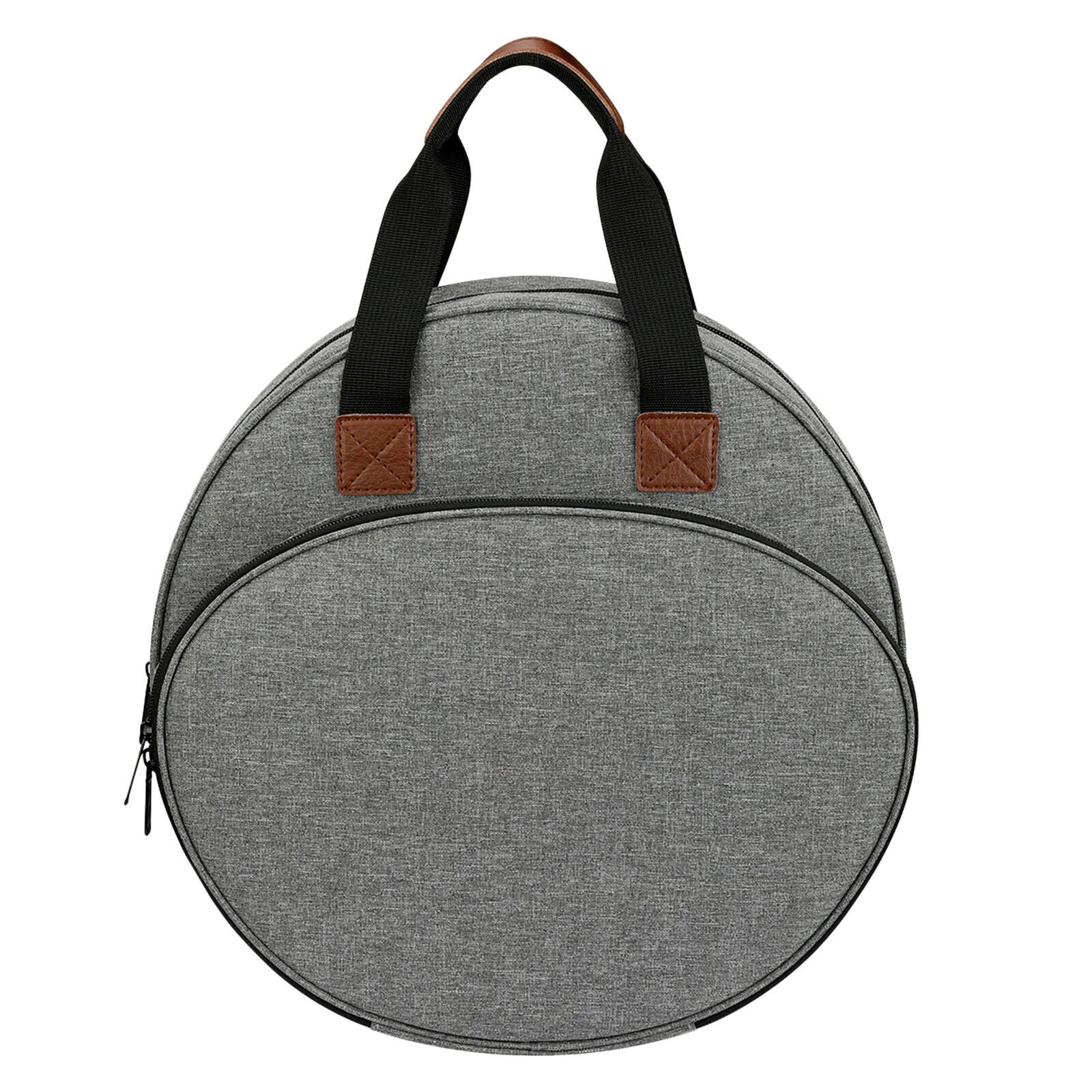Portable Oxford Cloth Knitting Crochet Bag with Web Pocket Needle Storage