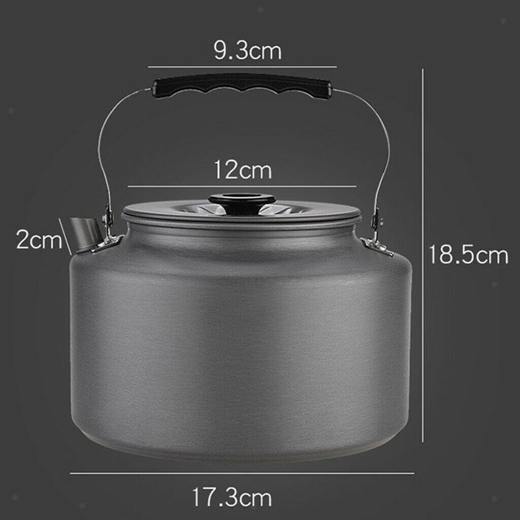 Outdoor     2L     Portable     Water     Kettle     Camping     Teapot