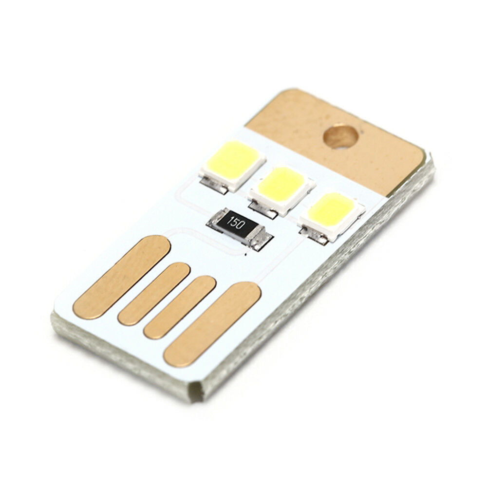 5PCS Night Lamp Pocket Card USB Power LED 0.2W Light for Computer Lapto.l8