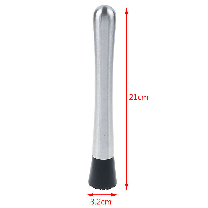1 PC Cocktail Muddler Bar Mixer DIY Drink Fruit Muddler Crushed Ice Barwa.l8