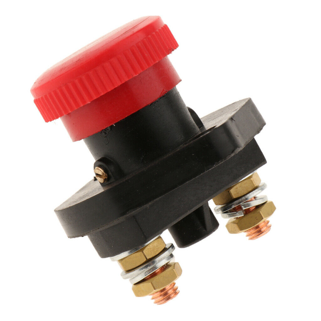 Auto Battery Power Disconnect Switch, Battery Isolator for Cars/Trucks/Boat