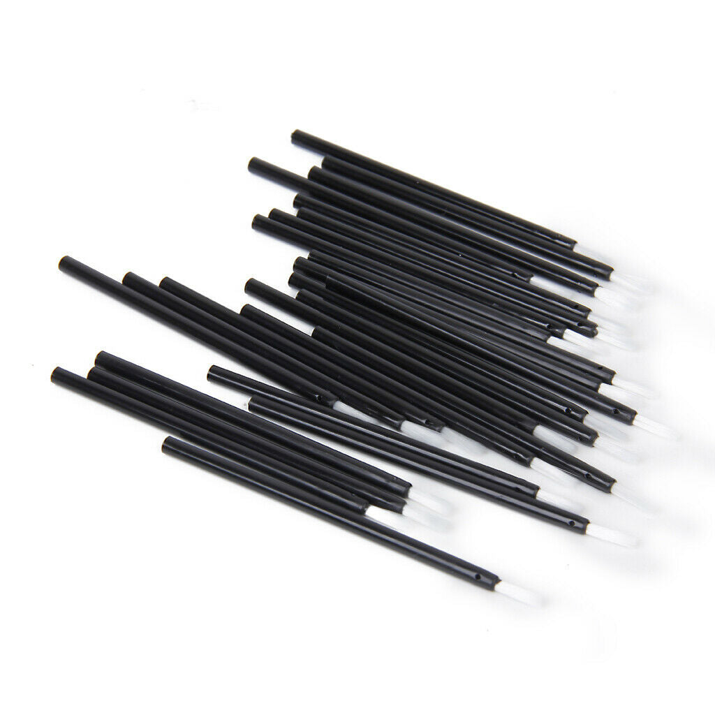 5x 25pcs Disposable Bristle Lip Stick Applicators Brush Makeup Cosmetic Tool