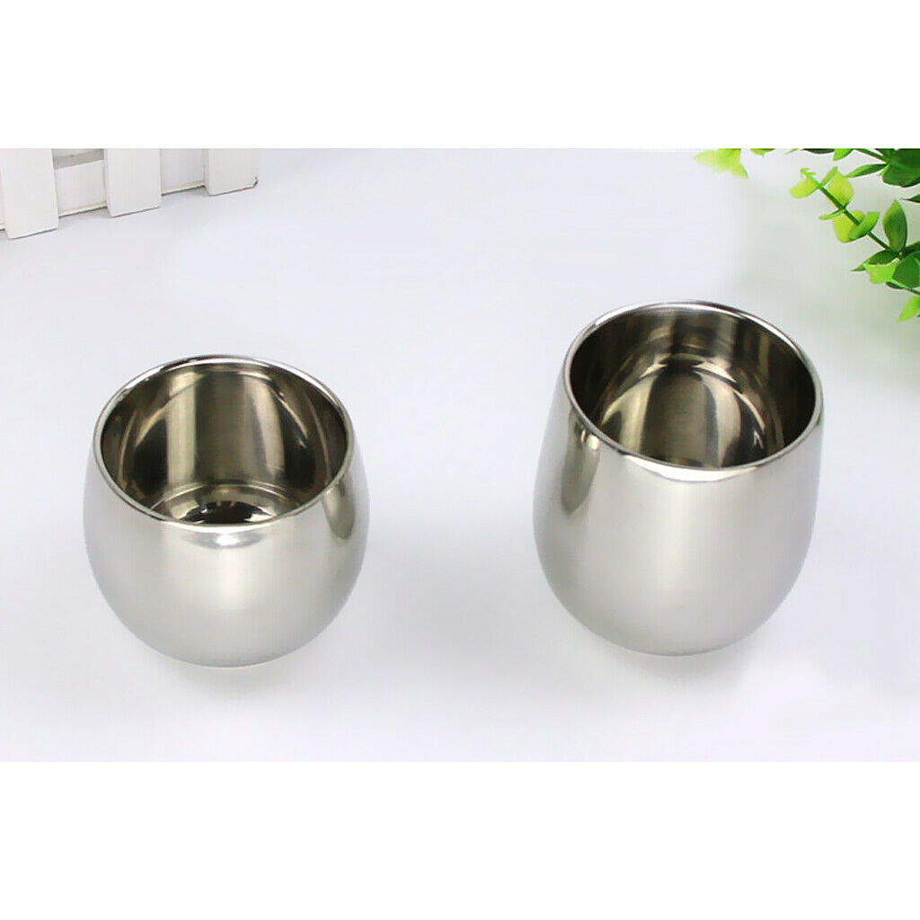 Tumbler Insulated Cup Coffee Tea Milk Beer Beverage Drinking Mug 200ml