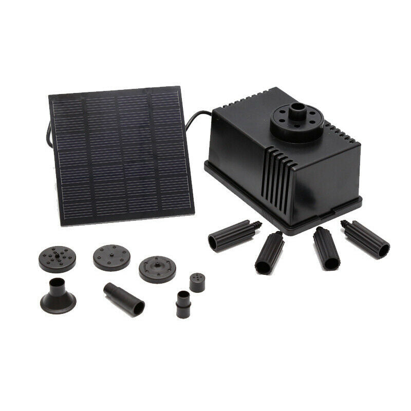 180L/H Solar Power Fountain Submersible Water Pump Garden Pond Pool Bath Outdoor