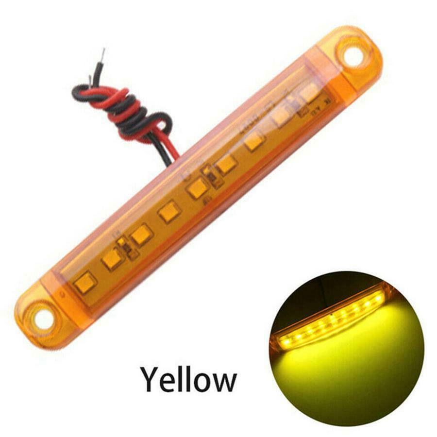 20x Amber LED SMD Truck Lights Marker Lights For Buse Truck Trailer Lorrie