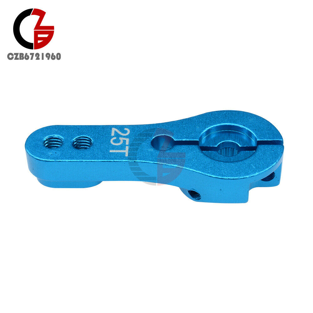 Blue RC Steering Servo Half Arm 25T Big Torque Aluminum Fit Metal MG996 MG995