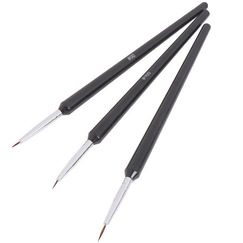 3pcs/set Cake Decorating Brush Set Food Paint Icing Cupcake Sugarcraft To.l8