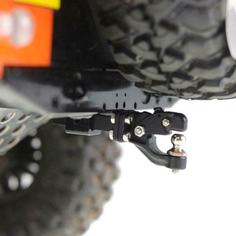 Metal Hitch Trailer Hook for SCX10 90046 TRX4 1/10 RC Crawler Car