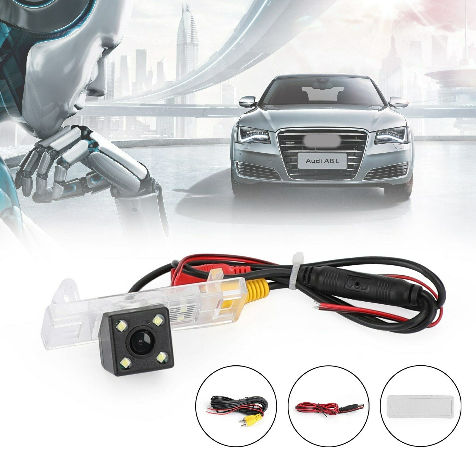 Rear View Camera LED Light Fit for Qashqai X-Trail Geniss Sunny Pathfinder CN
