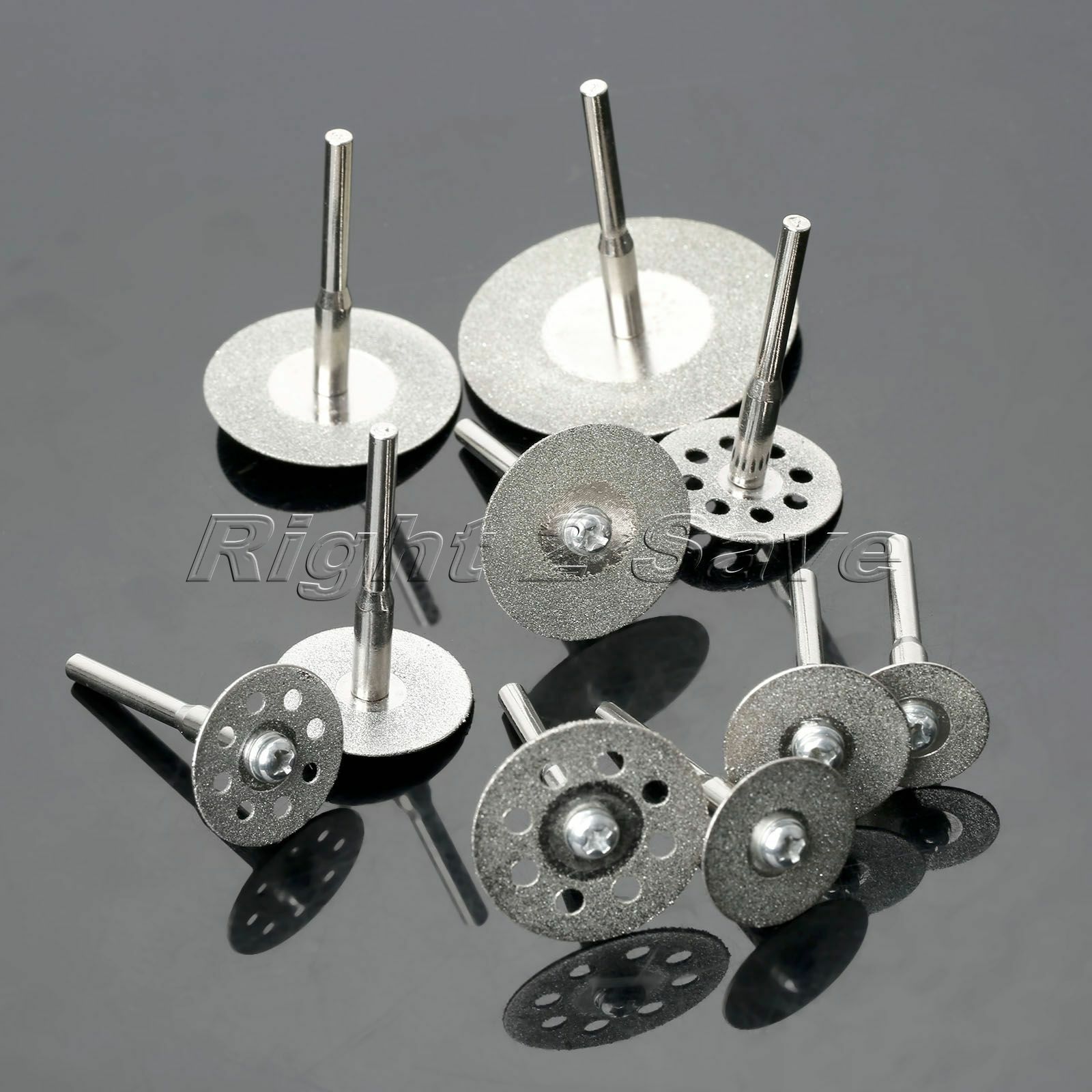 10 x Diamond Saw Cut Off Discs Wheel Blade Mini Drill Wheel Set for Rotary Tool