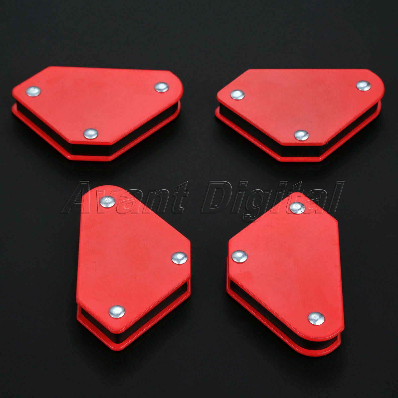 Welding Magnet Magnetic Square Welder Holder Arrow Clamp 45° 90° 135° 9Lb 4 Pcs