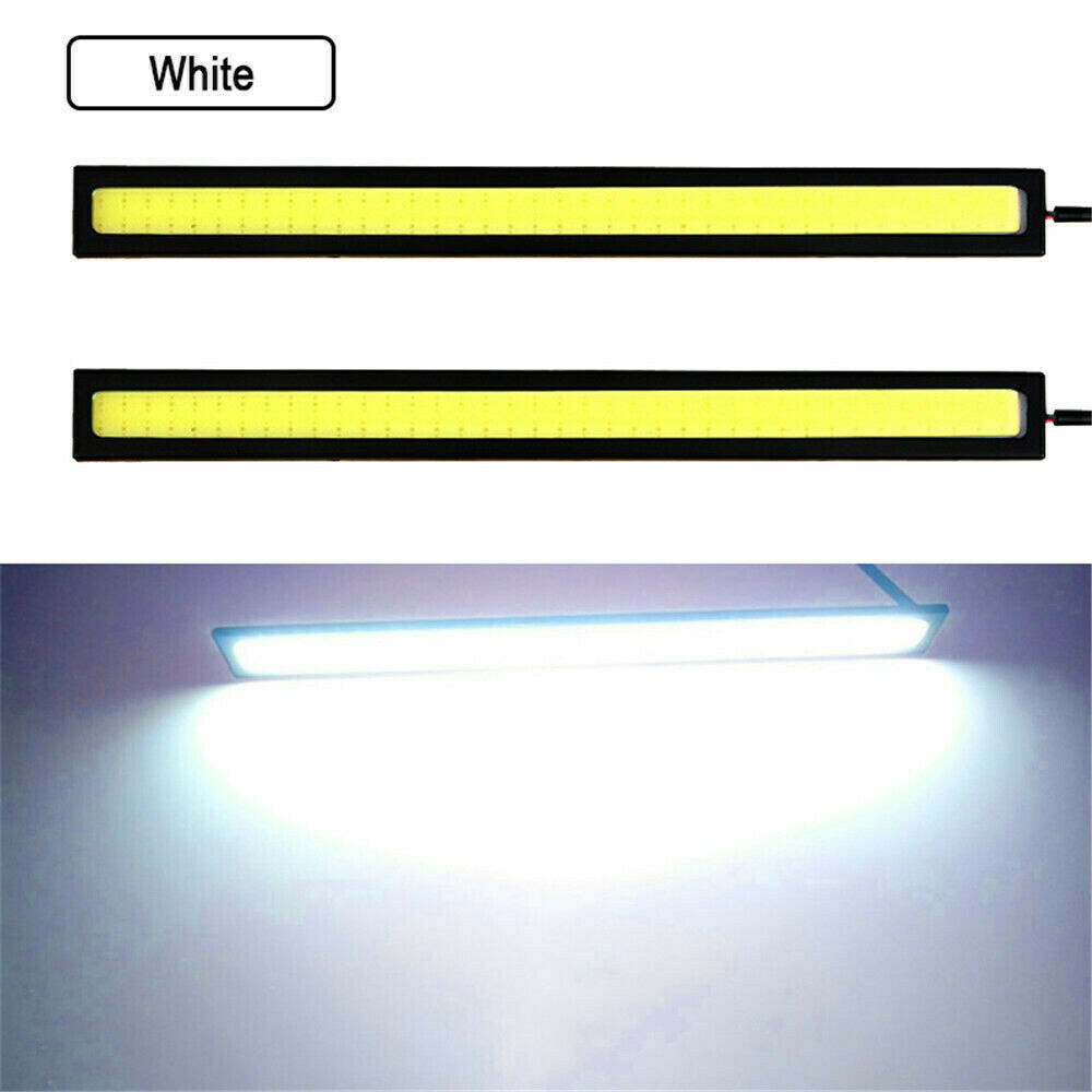 6* 12V LED Car Interior White Strip Lights Bar Lamp Waterproof Car Accessories.