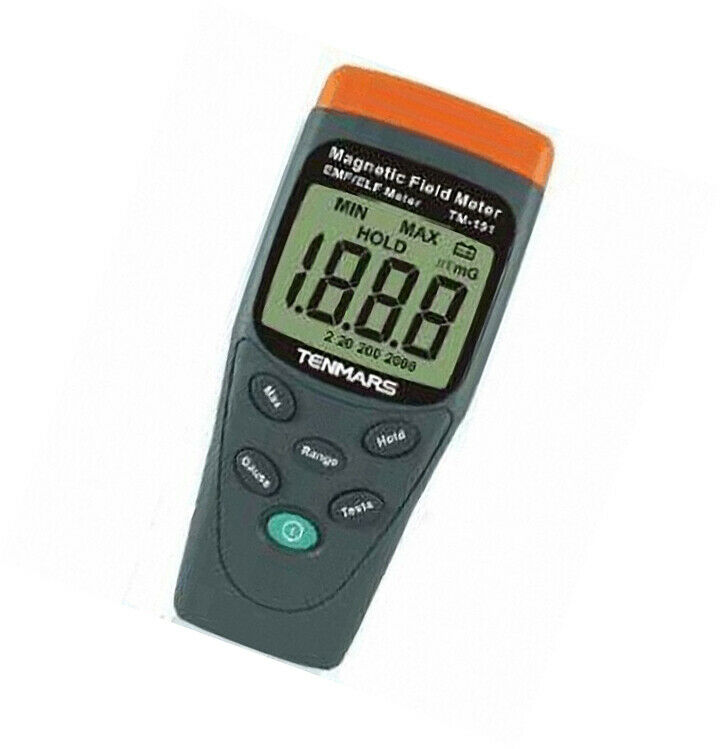 Portable Digital Magnetic Field Meter Tesla & Gauss Measurement Tester TM-191[M1