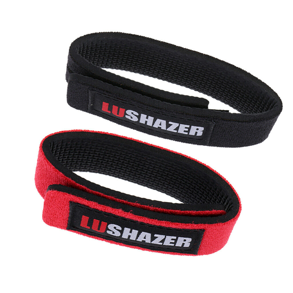 2 Pieces High Elastic Fishing Rod Wrap Bundle Fishing Rod Strap Belts Rod Tie