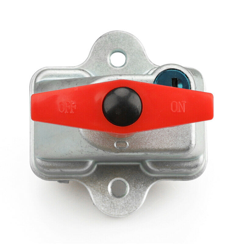250A Disconnect Battery Isolator Cut On/Off Kill Switch +Key For Car Marine Boat