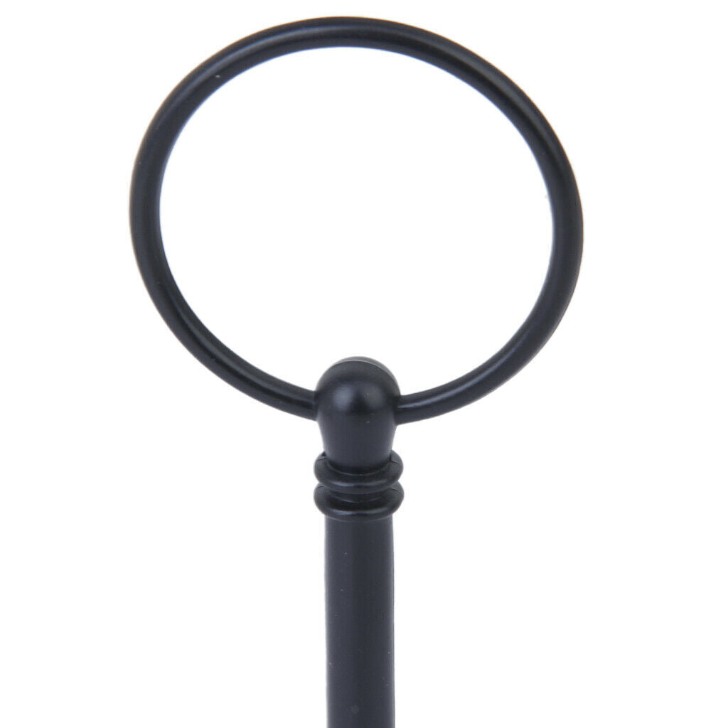 Metal Cake Plate Stand 3-Tier   Style Handle Fittings Hardware Tool Black Hot