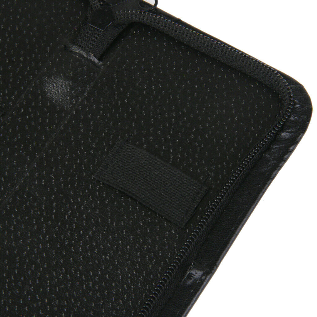 Salon Barber Scissors Tools Hairdresser Grab Handle Bag Black
