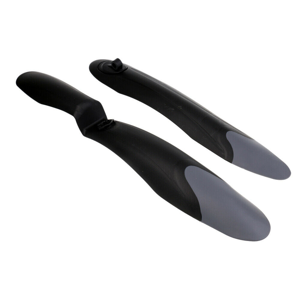 Mountain Bike Fender Front Rear Mud Guard Mudguard Bicycle Accessories Black