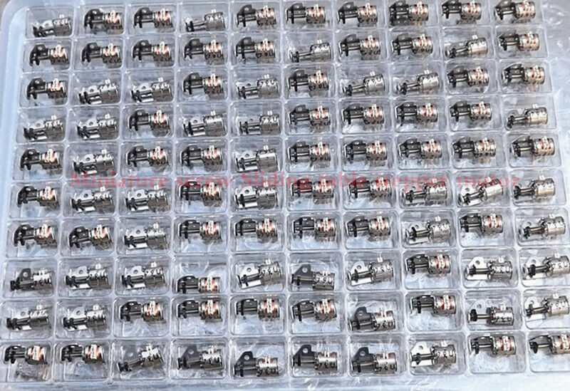 5pcs 6mm small type Sliding table Stepper motor 2-phase 4-wire stepper motor
