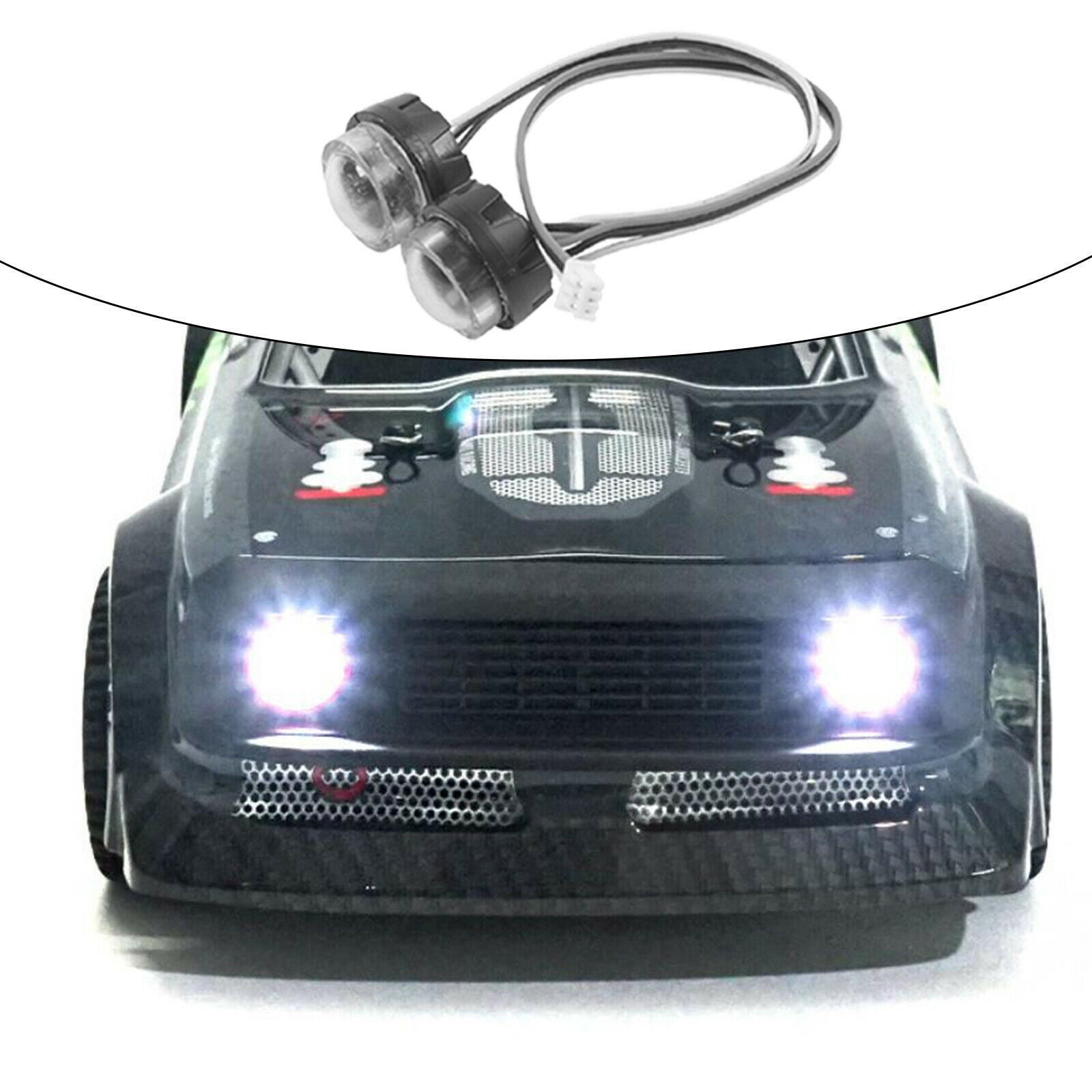 Front Light Spotlight for SG-1603 SG-1604 1/16 RC DIY Upgrade Accessories