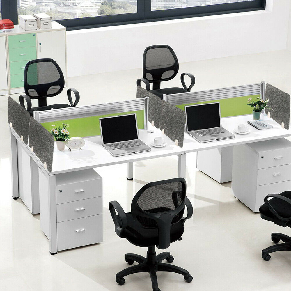 Desk Divider Panels Desk Shield Office Desktop Partition Privacy Screen Mounted