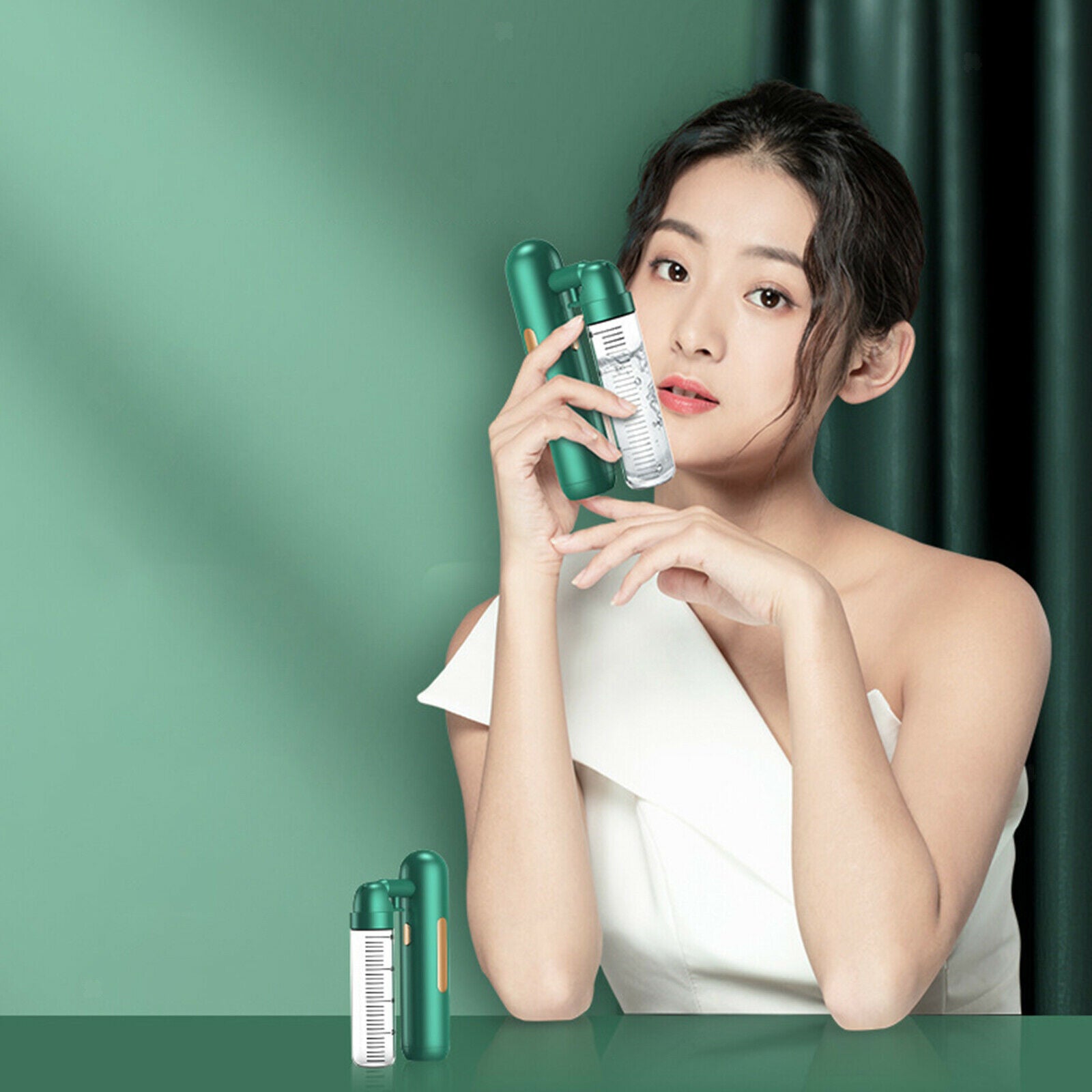 80ml Handheld Oxygen Injection Nano Facial Mister Moisturizing Skin Care