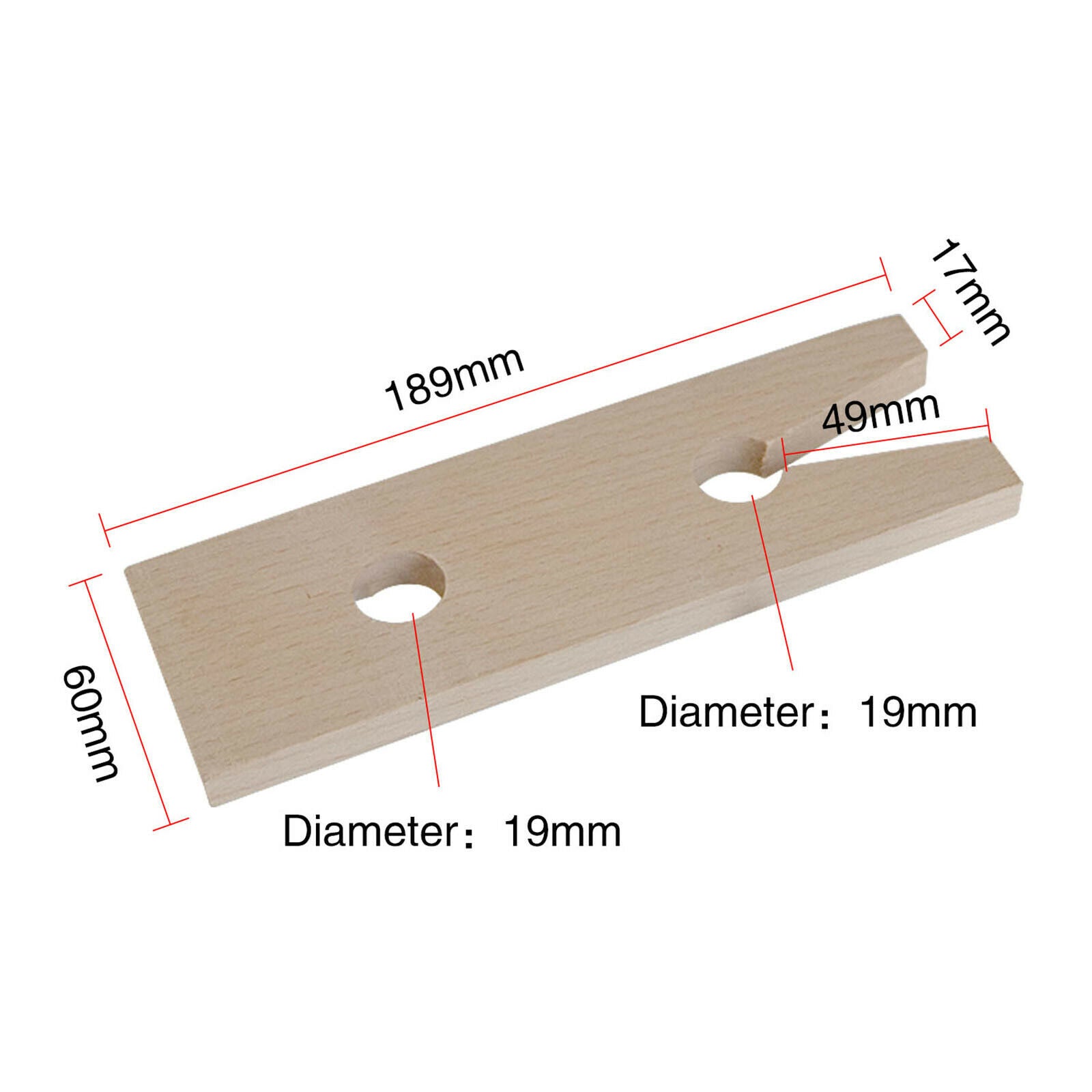 Bench Pin Clamp Vice Workbench V Clip Tool Jewellery DIY Filing Holder